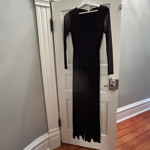 BCBGeneration jumpsuit, black, XXS